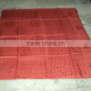 Prayer Viscose om Ganesh Printed Scarves thumbnail-1