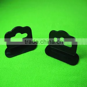 Euro Hole Black Tab for Package Hanging on Display Hook thumbnail-6