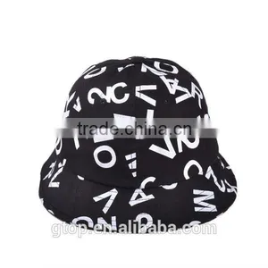 Fashion Bucket Hat Boonie Outdoor Cap Characte Print thumbnail-2
