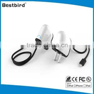 HLT Micro Usb Smile Face Light Led Battery Charger Wall Charger thumbnail-1