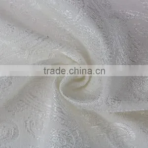 Polyester Woven Floral Design Satin Jacquard Fabric Jacquard Fabric for Dresses Jacquard Fabric Manufacturer thumbnail-5