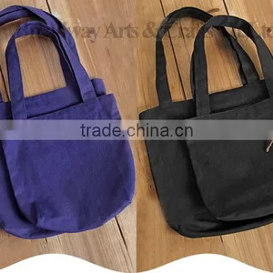 Reusable Cotton Shopping Bags Blank Cotton Tote Bag thumbnail-5