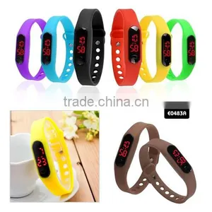 Touch Screen Digital Watches Silicon Watches New Colors and Model Customized Logo Led Watch thumbnail-4