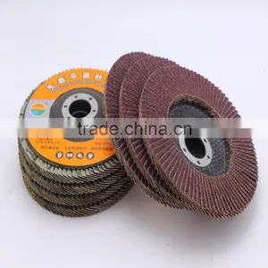 4-7 Inch Aluminum Oxide Flap Disc With Fiberglass Backing Plate thumbnail-4