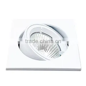 Ceiling White Suqare Double Downlight thumbnail-4