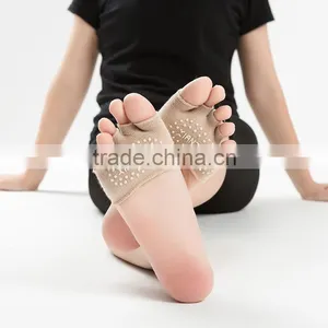 Custom Yoga Half Foot Socks, Half Toe Socks, Open Toe Socks for Sale thumbnail-5