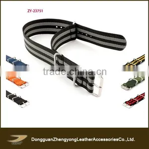 18,22,,28cm Zulu Type Style Watch Strap,nylon Watch Strap thumbnail-1