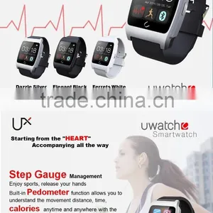 Bluetooth Smart Watch With Heart Rate Monito for Android IOS System, Pedometer, Sleep Monitor, Heart Rate Measure, Compass thumbnail-2