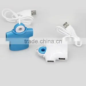 Funny Cartoon T-shirt Designed 4-port Usb 2.0 Hub for Promotions/gift Options thumbnail-1