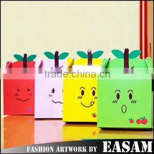 Christmas Custom Cute Smiling Face Apple Box Gift,small Packaged Gift Box thumbnail-1