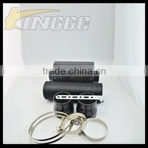 Hot Product Universal Real Black Carbon Fiber Expandable Car Air Intake Kit thumbnail-4