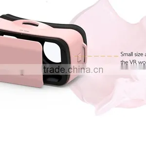 2016 New Product Professional Accept OEM Customized Logo 3d Glasses Portable VR BOX thumbnail-3