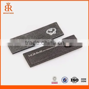Mini Jeans Leather Patch With Customized Logo Private Brand Leather Patches thumbnail-1