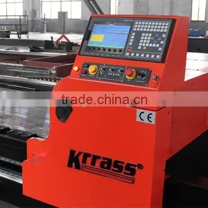 KRRASS Good Quality Metal Sheet Cutting Machine 4000mm Length Cnc v Grooving Machine Quality Choice thumbnail-2