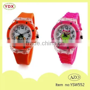 New Kids Silicone Flash Watch Rainbow Watch thumbnail-2