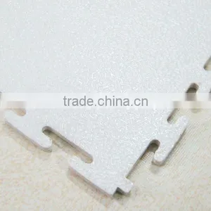 2015 New Product/Interlocking Vinyl Tiles (PVC)/Interlocking PVC Floor/Interlock Tile thumbnail-2