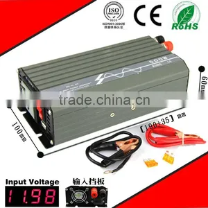 500W DC/AC Pure Sine Wave Power Inverter Without AC Charge 12Vdc-110vac thumbnail-1