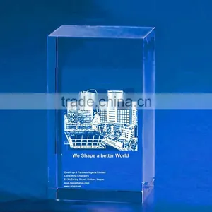 2016 Wholesale Transparent Raw Crystal Glass Block thumbnail-1