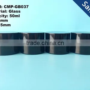 Empty 50g Amber Glass Jar thumbnail-1