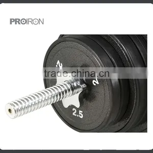 60" Threaded Regular Weight Barbell Bar Set thumbnail-4