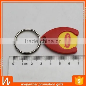 2.3 cm Your Custom Logo Plastic Token for Shopping Cart thumbnail-2