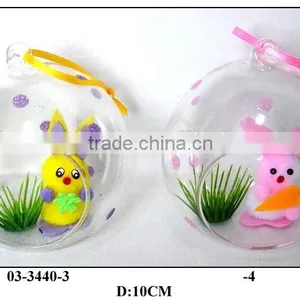 Beautiful Glass Ball With Hole for Easter Gift thumbnail-1