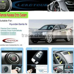 PKE Push Button Start Remote Keyless Starter Car Alarm System for Hyundai Santa Fe thumbnail-1