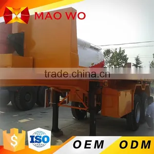 3 Axle 40ft 53ft Container Flatbed Trailer for Sale Quality Choice thumbnail-4