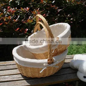 Stylish Storage Solution With Removable Lining Wicker Basket Supplier's Choice thumbnail-1