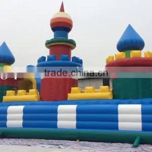 2016 Hot Sale Inflatable Fun City, Outdoor Playground Inflatable Castle, Inflatable Amusement Park thumbnail-5