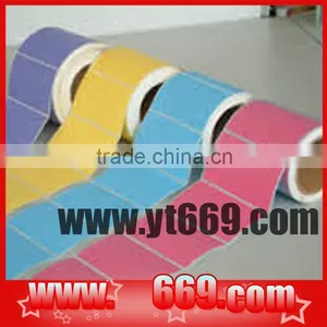 Color Ful Self Adhesive Blank Label Sticker ,custom Roll Label With Reliable Quality thumbnail-1