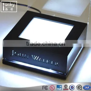 LED Bottle Display Rotating Base Wine Glorifier thumbnail-1