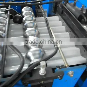 Corrugating Iron Cold Galvanizing Roof Forming Machine, Aluminium Roofing Sheet Forming Making Machine thumbnail-3