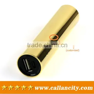 2016 China New Product 24kt Gold Plating Mobile Gold Power Bank thumbnail-1
