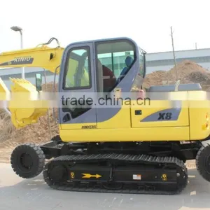 8ton Wheel-crawler Excavator X8 With Excavator Spare Parts thumbnail-5