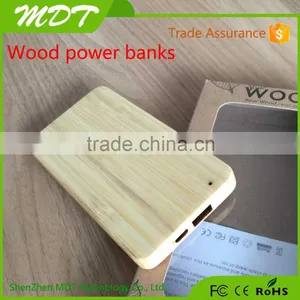 Universal Larger Capacity Wooden or Bamboo Portable Power Bank Station 200000 Mah thumbnail-6