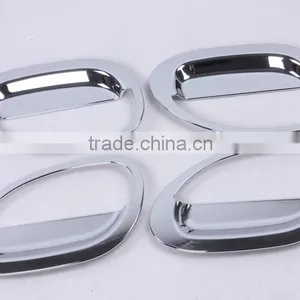CHROME DOOR HANDLE BOWL COVER FOR RENAULT KWID STD RXE RXL RXT 2015 SUV thumbnail-2