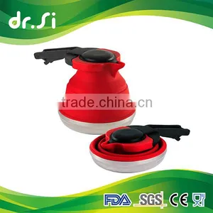Outdoor Camping Space Saving Foldable Silicone Pot thumbnail-1