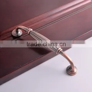 High Quality Zinc Alloy Copper Vintage Adjustable Bedroom Furniture Kitchen Dresser Cabinet Pull 128mm thumbnail-5