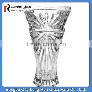 LongRun Special Vase Tableware Tall Clear Glass Vases Flower Vase Bulk From China thumbnail-1