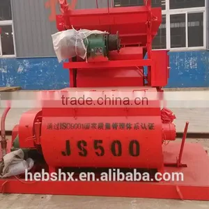 Newest Type and Easy Install JS 500 Concrete Mixer for Small Construction Machine HZS25 Concrete Batching Plant thumbnail-3