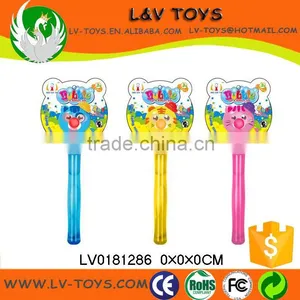 Lovely Bubble Wand Pull Line Fan Summer Toys thumbnail-1