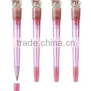 Novelty Light Plastic Ball Pen Snowman Shape thumbnail-1