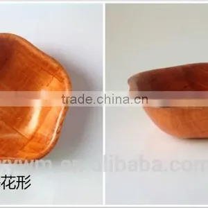 American Woven Woodenware Round Shape Salad Bowl thumbnail-4