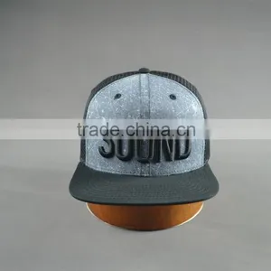 Custom 6-panel Snapback Cap With 3D Embroidery Logo thumbnail-2