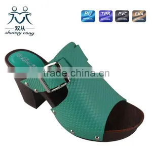 Women Shoes in Casual Shoes Newest Style Fashion Platform High Heel Ladies Slippers and Sandals thumbnail-1
