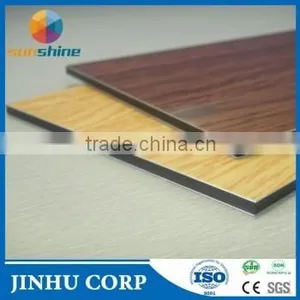 Natural Aluminum Composite Panel of Wooden and Granite Acps thumbnail-3