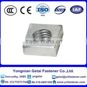 Square Nuts DIN928 Carbon Steel M10 Hot Dip Galvanizing thumbnail-6