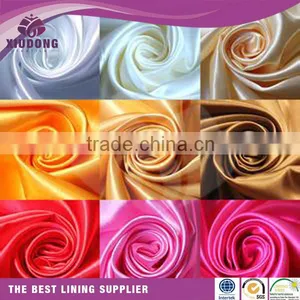 Polyester Taffeta Satin Lining Fabric thumbnail-1