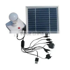 Protable Li-ion Battery Charger Solar Home System Kits Solar Powered Reading Lamp for Mobile Phones,MP4 thumbnail-3